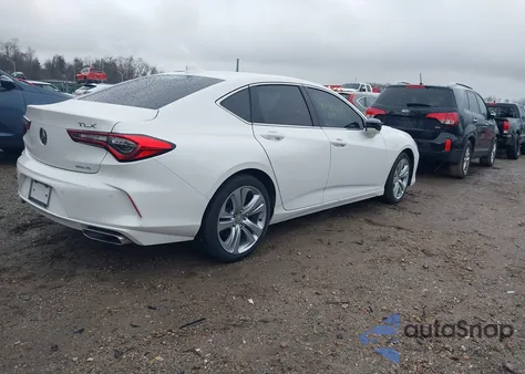 2021 Acura Tlx Technology Package из США, поврежденный, VIN 19UUB6F40MA008853